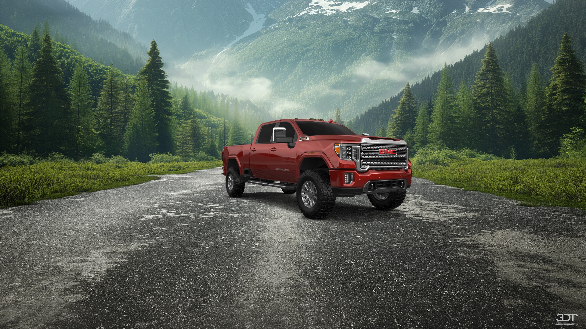 GMC Sierra 2500 HD 4 Door pickup truck 2020 tuning