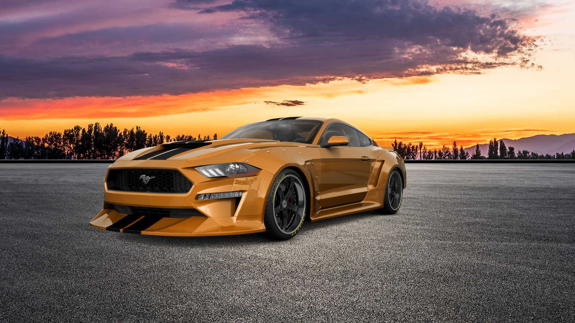 Ford Mustang Ecoboost 2 Door Coupe 2018 tuning
