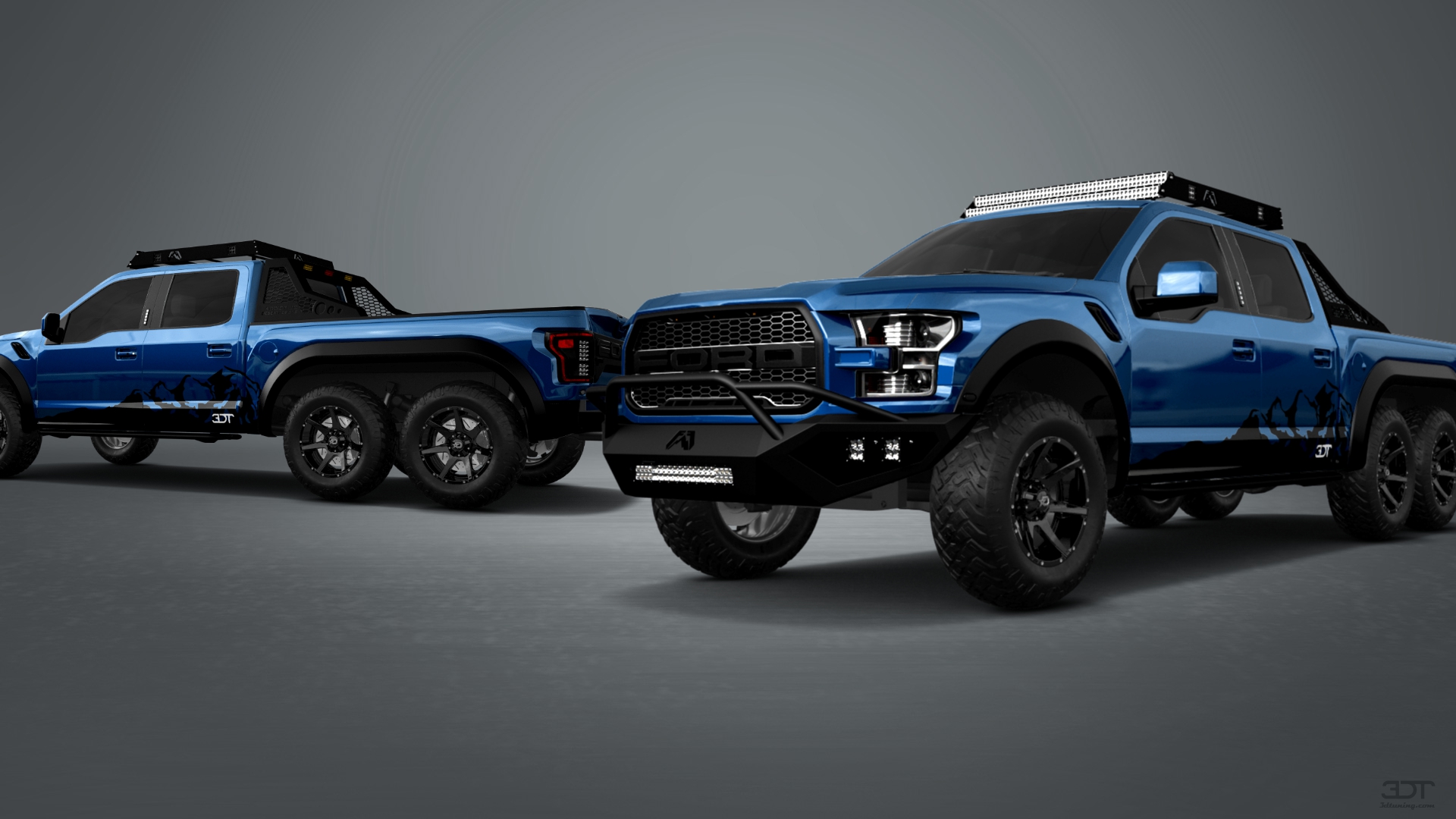 Ford Hennessey VelociRaptor 6x6 Truck 2017 tuning