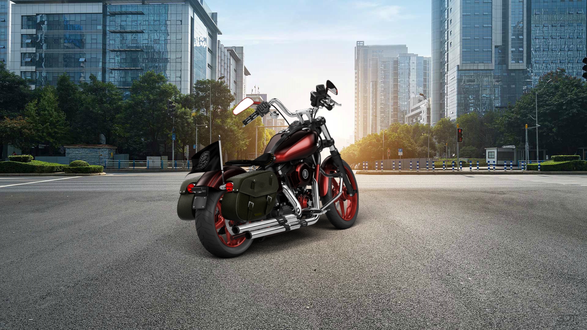 Harley-Davidson Dyna Street Bob Cruiser 2015 Images