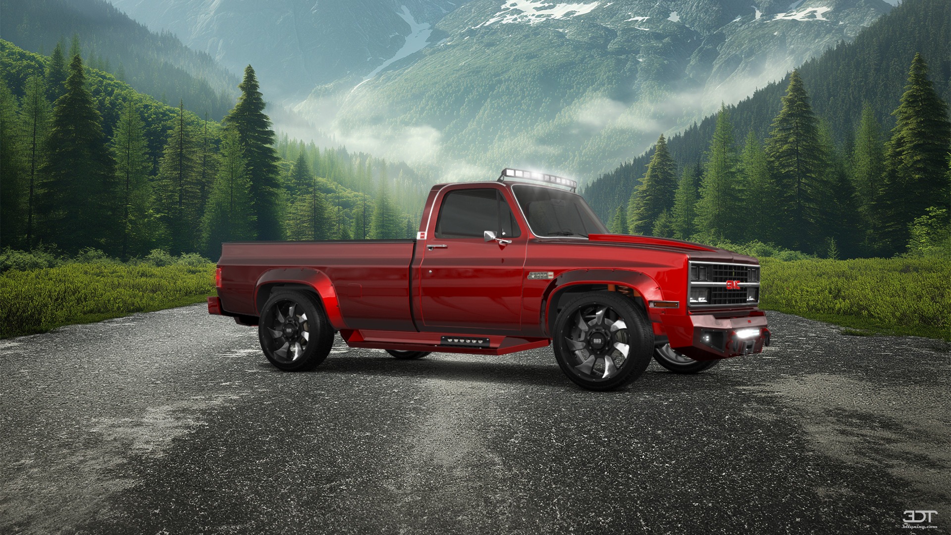 GMC Sierra 1500 2 Door pickup truck 1985 tuning