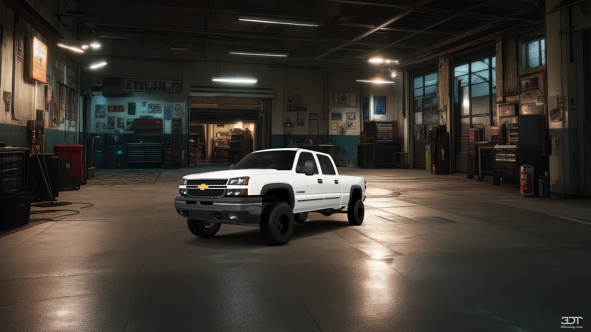 Chevrolet Silverado 2500 HD Long Box 4 Door pickup truck 2002 tuning