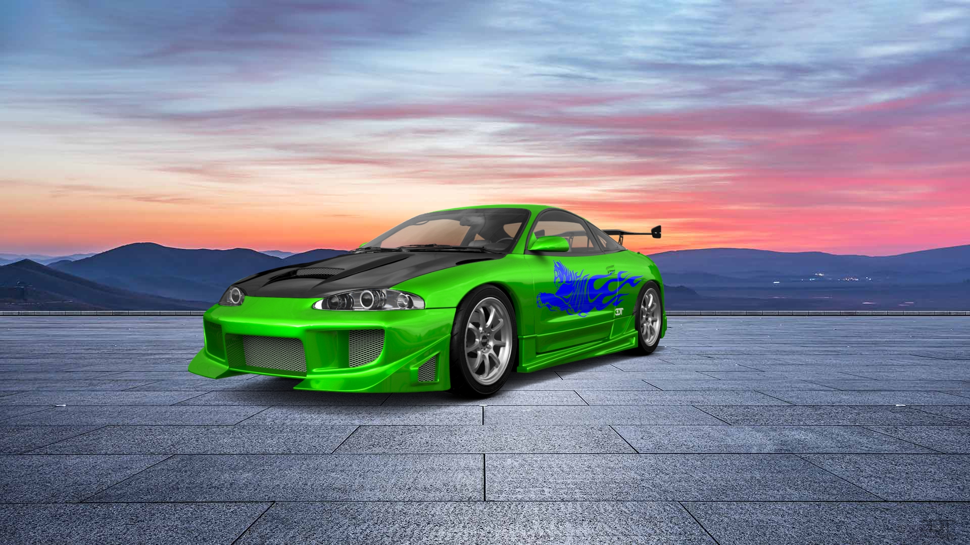 Mitsubishi Eclipse GSX Coupe 1995 tuning