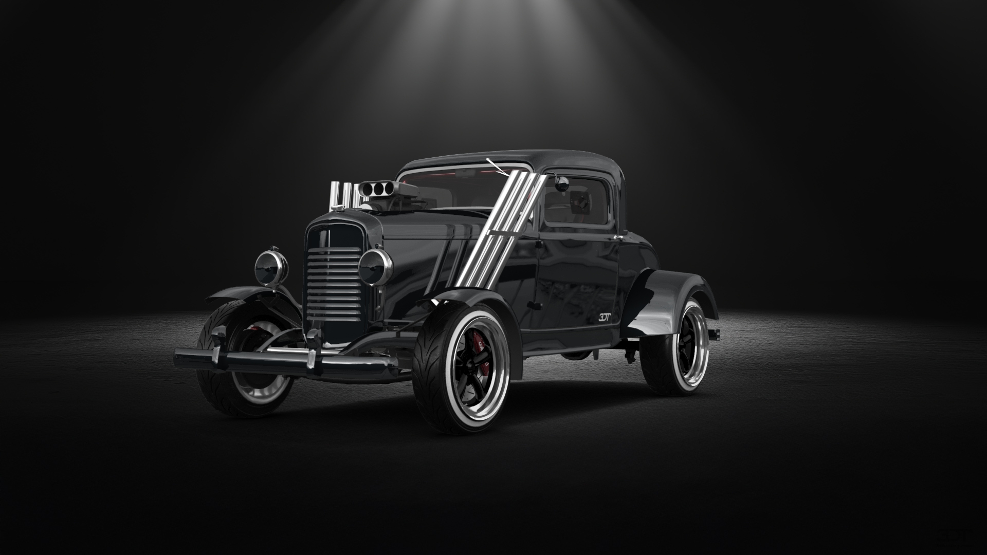 Ford Model B Deluxe 2 Door Coupe 1932
