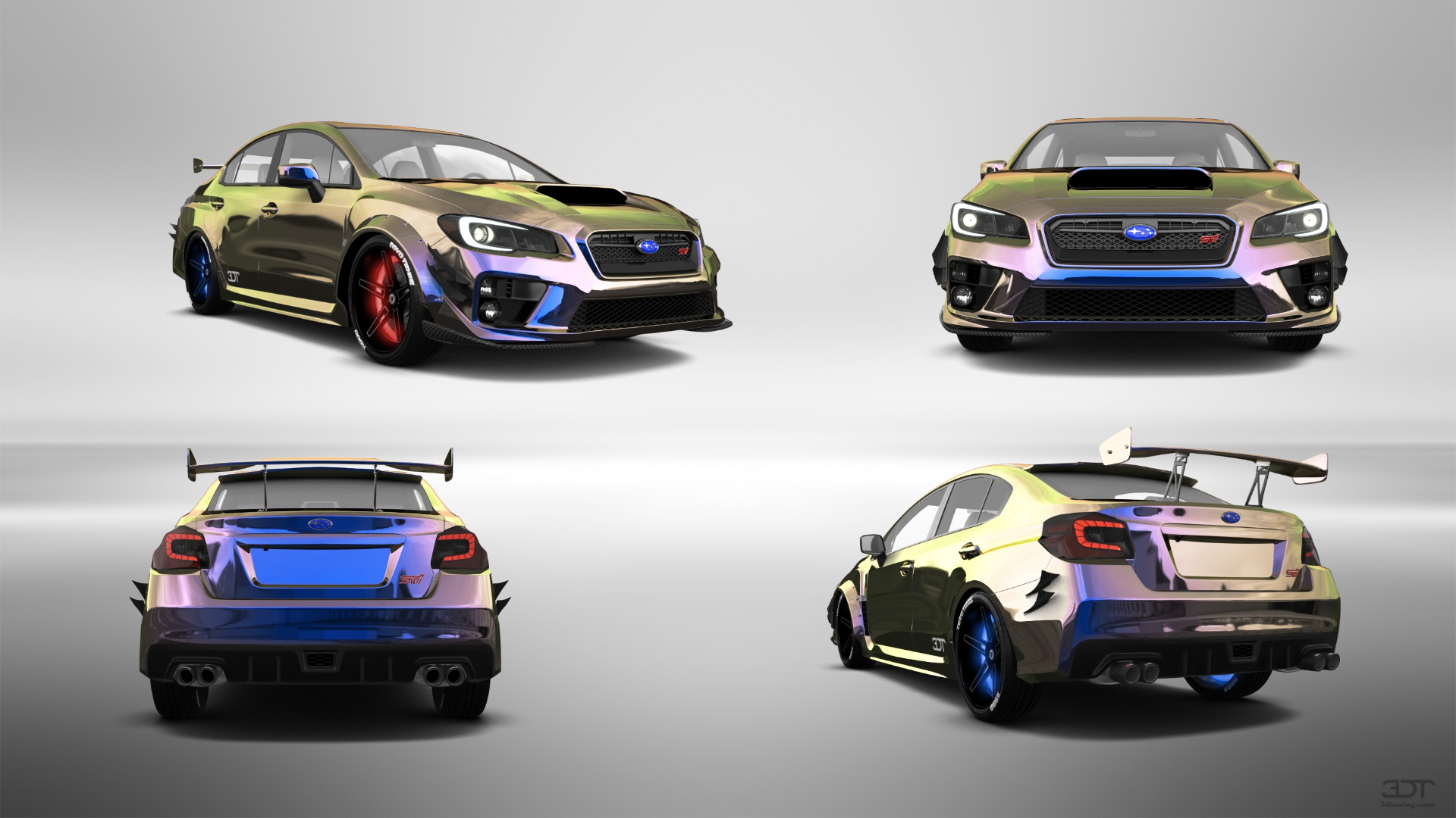 Subaru Impreza WRX STI 4 Door Saloon 2015 tuning