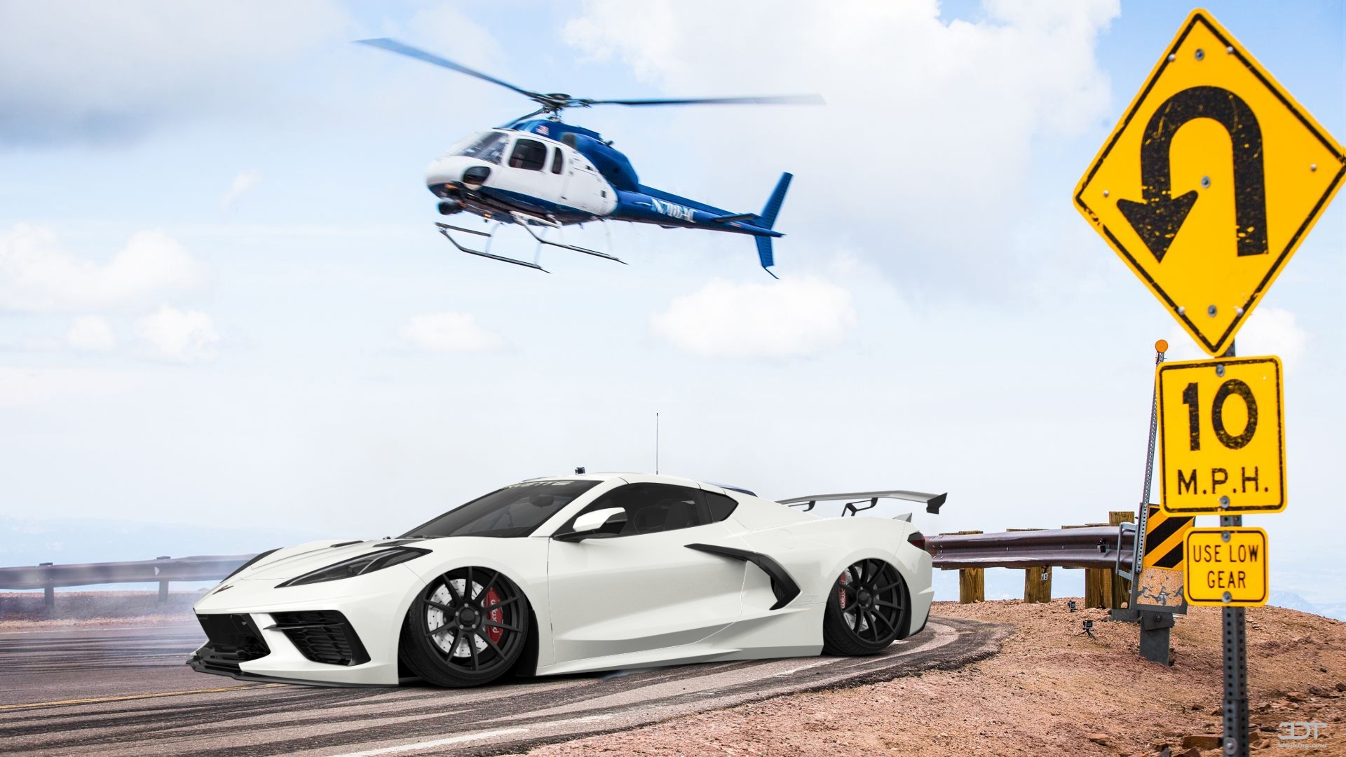 Chevrolet Corvette 2 door targa top 2020