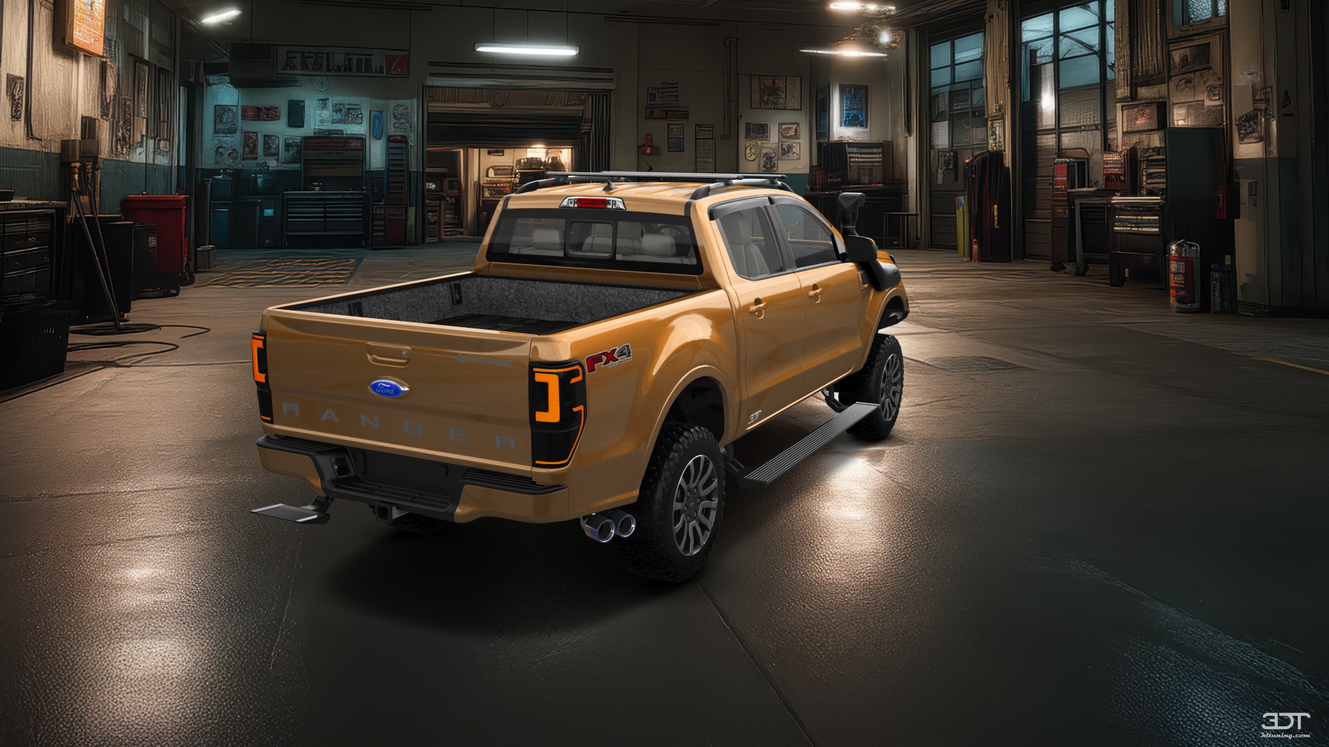 Ford Ranger 4 Door pickup truck 2019 tuning