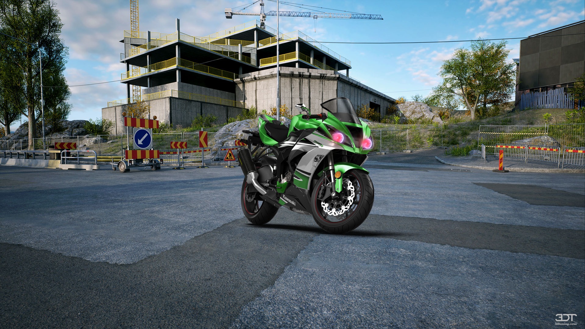 Kawasaki Ninja ZX 6R Sport Bike 2015