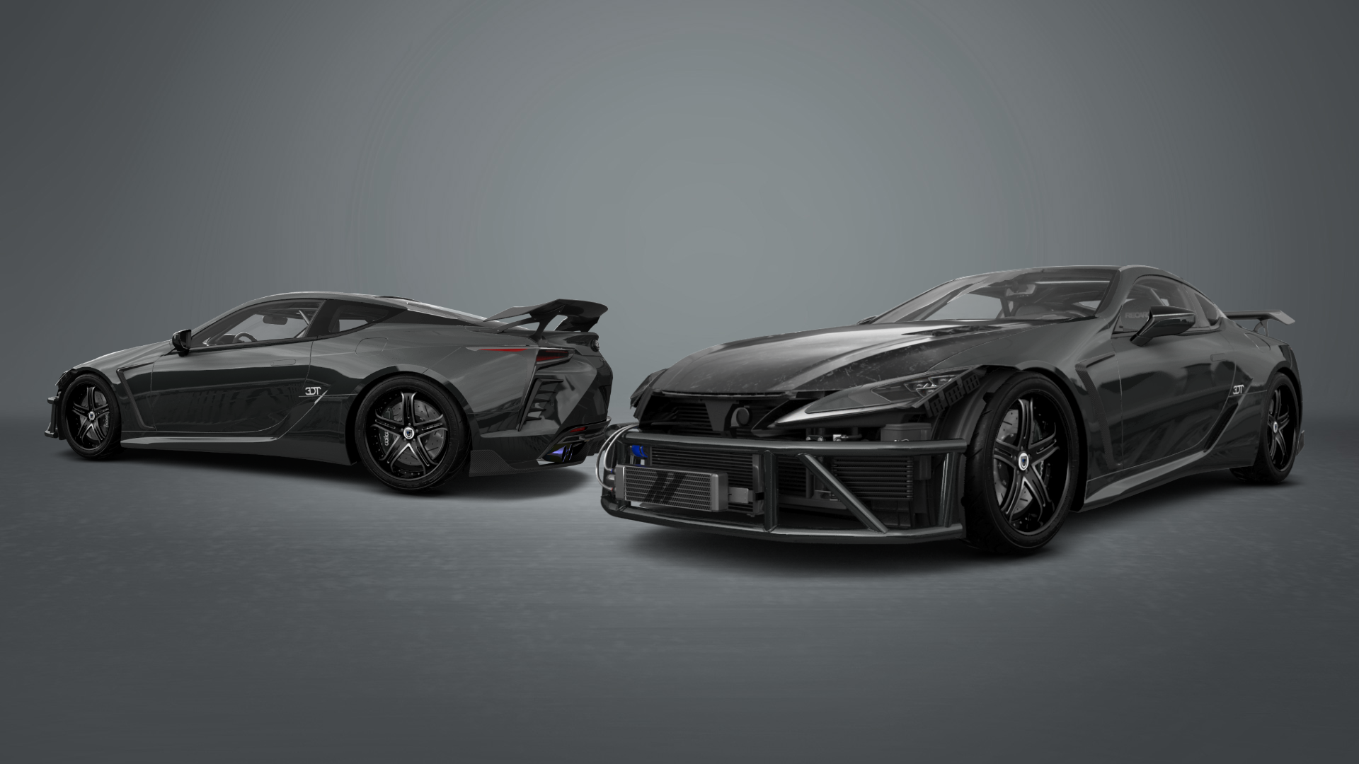 Lexus LC500 2 door fastback coupe 2017 tuning