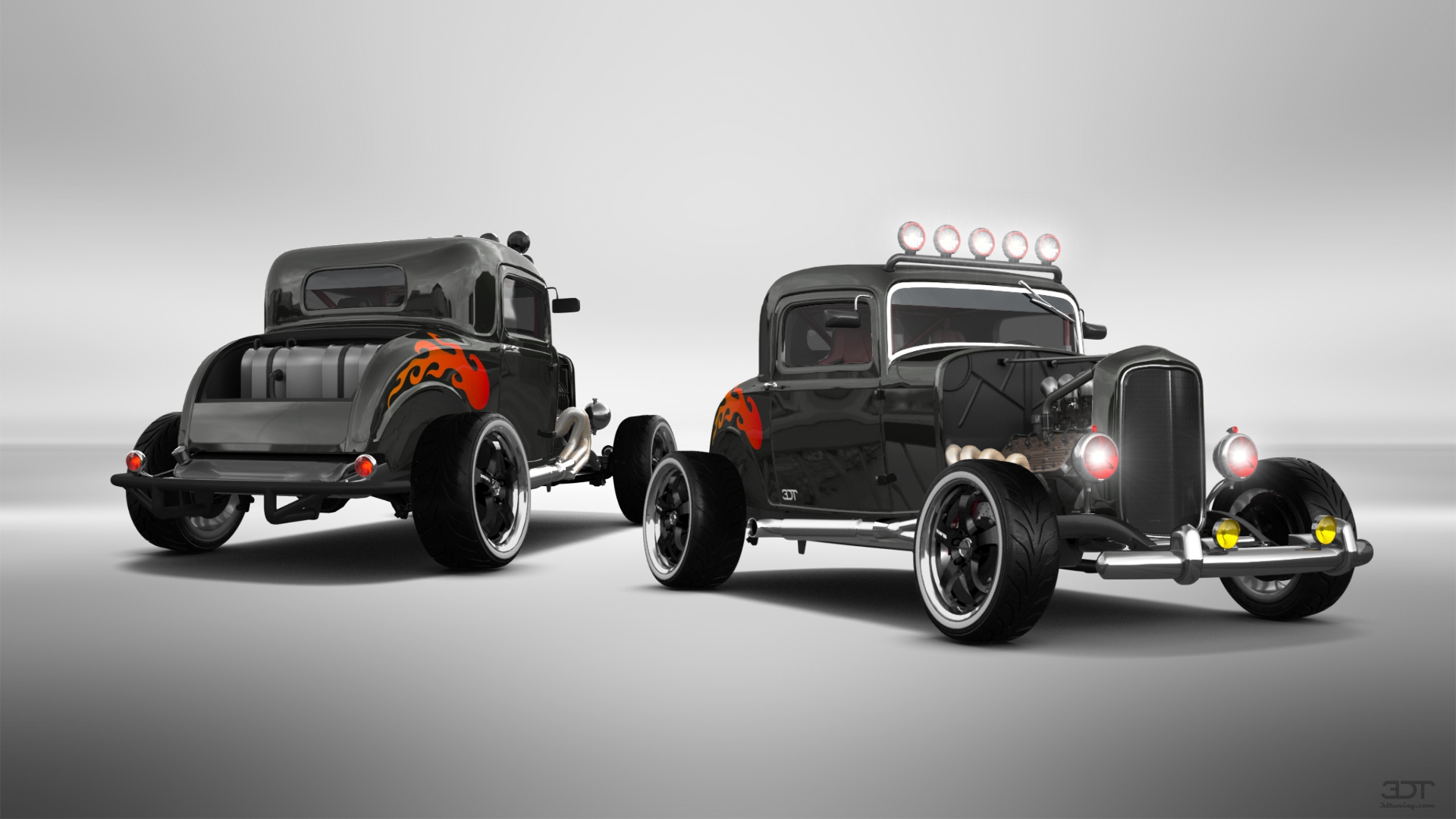 Ford Model B Deluxe 2 Door Coupe 1932 tuning