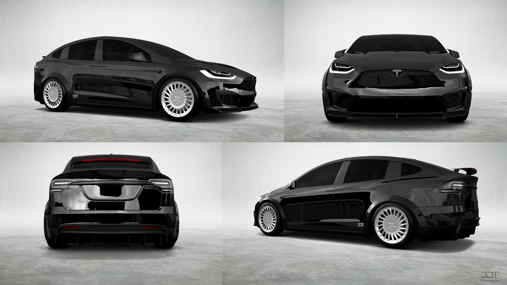 Tesla Model X 5 Door SUV 2024 tuning