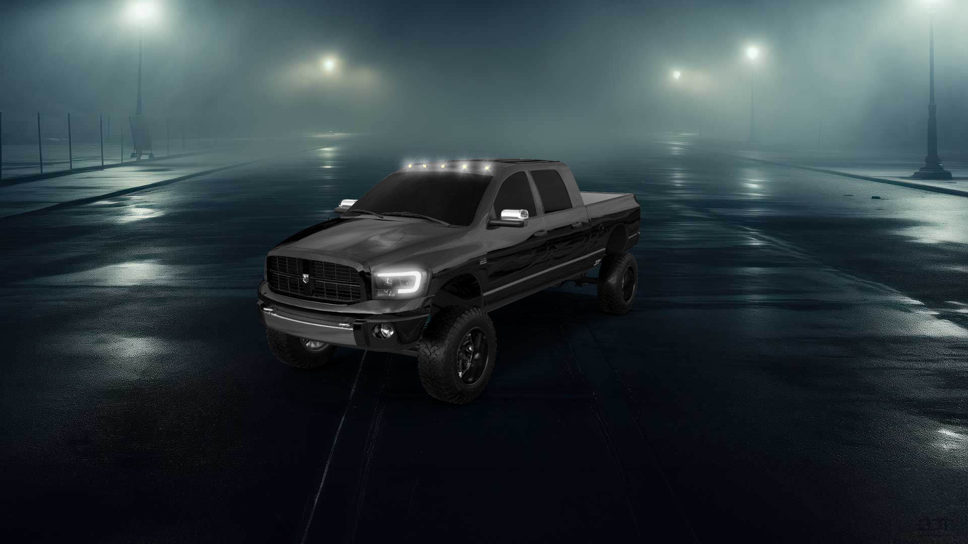 Dodge Ram 2500 4 Door pickup truck 2007 tuning
