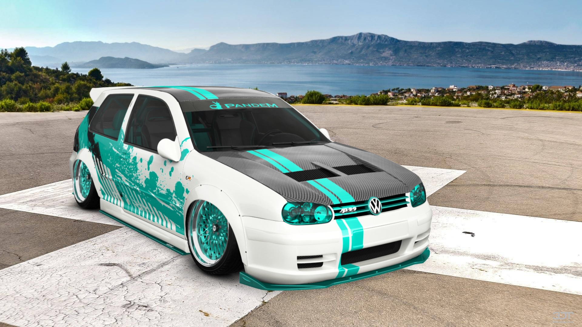 Volkswagen Golf 4 (mk4) 3 Door Hatchback 1997 tuning