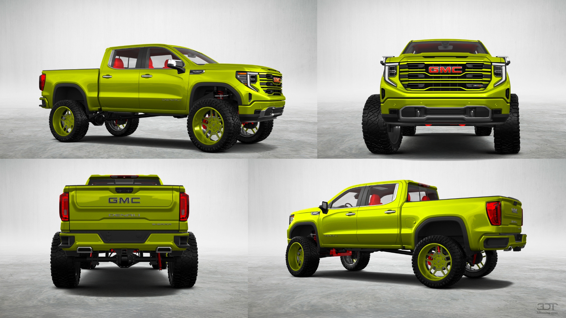 GMC Sierra 1500 Crew Cab 5.8 ft box 4 Door pickup truck 2023 Images