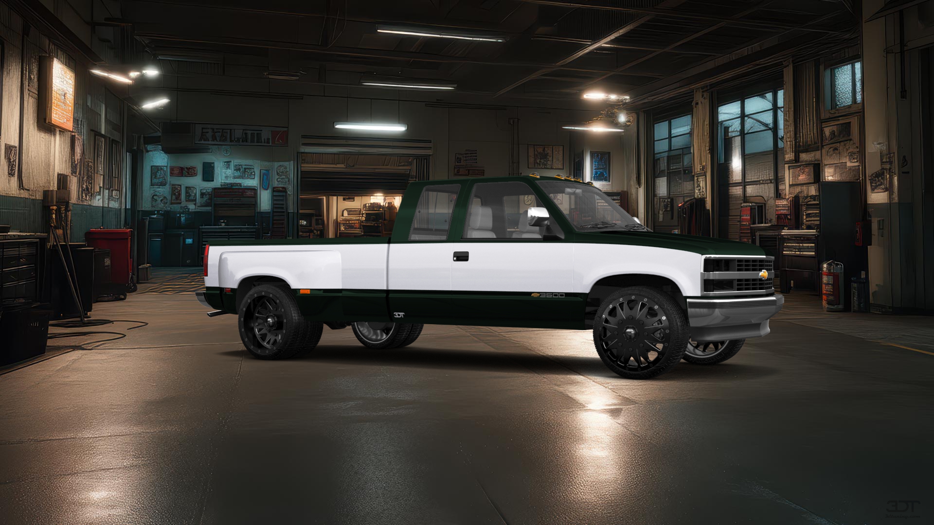 Chevrolet K3500 Extended Cab Pickup Truck 1988 tuning