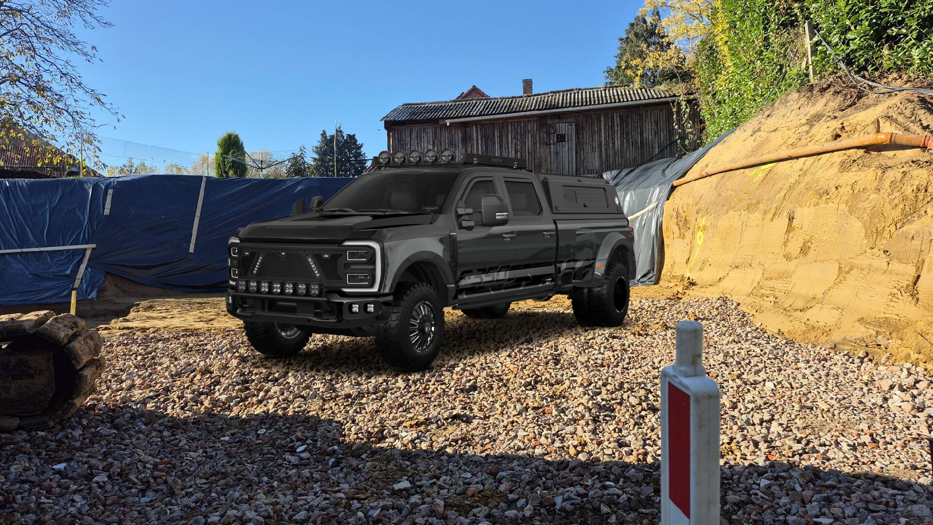 Ford F-350 DRW Crew Cab 4 Door pickup truck 2023 tuning