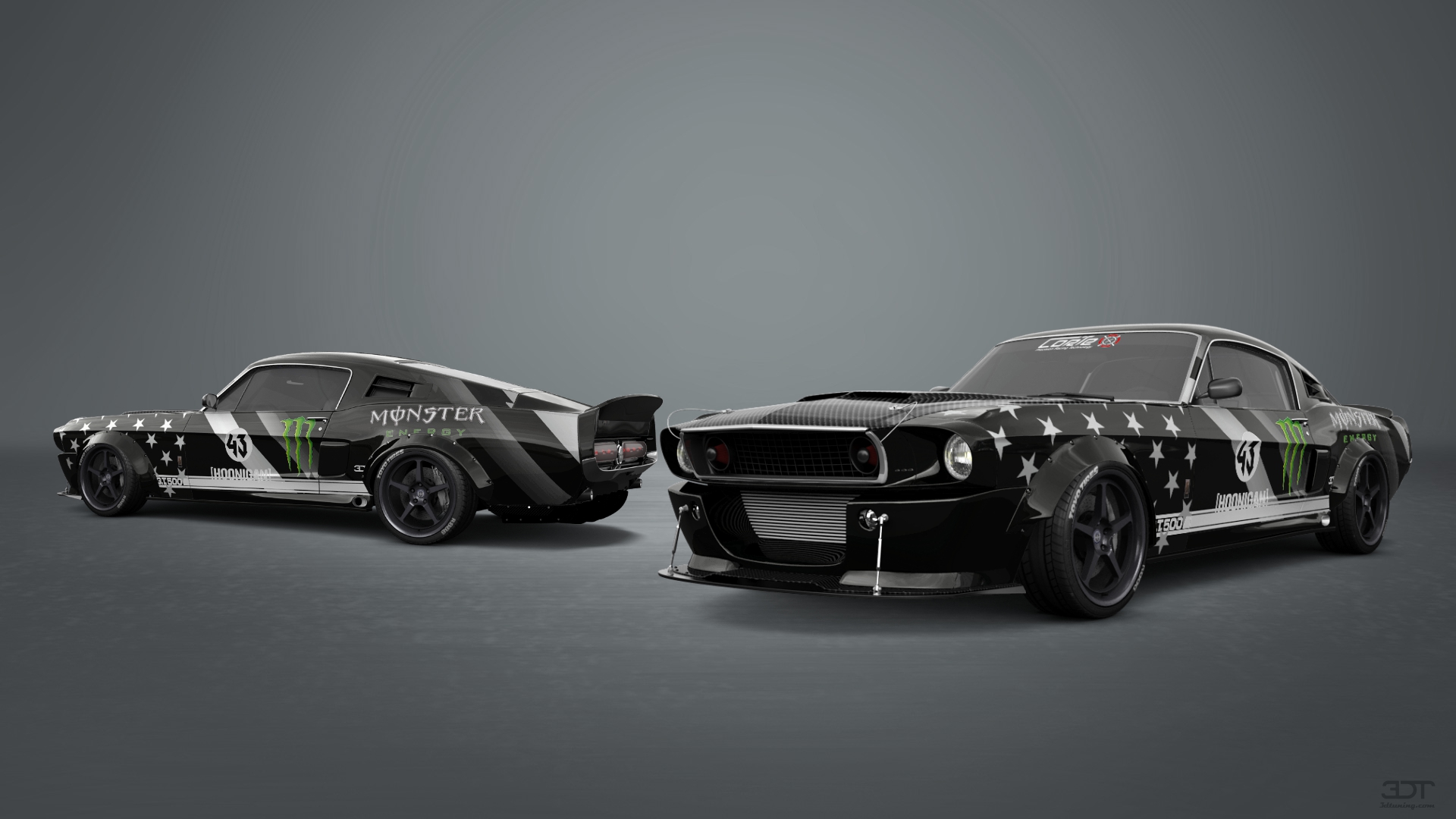 Mustang GT500 2 Door Coupe 1968 tuning