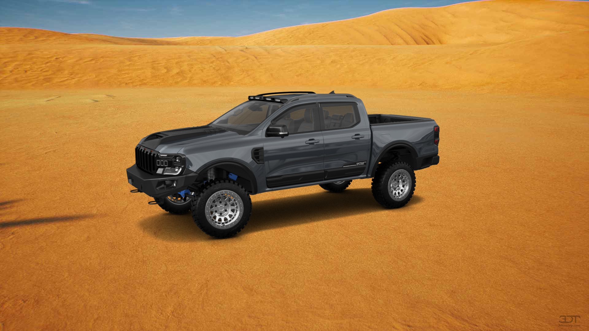 Ford Ranger 4 Door pickup truck 2022 tuning