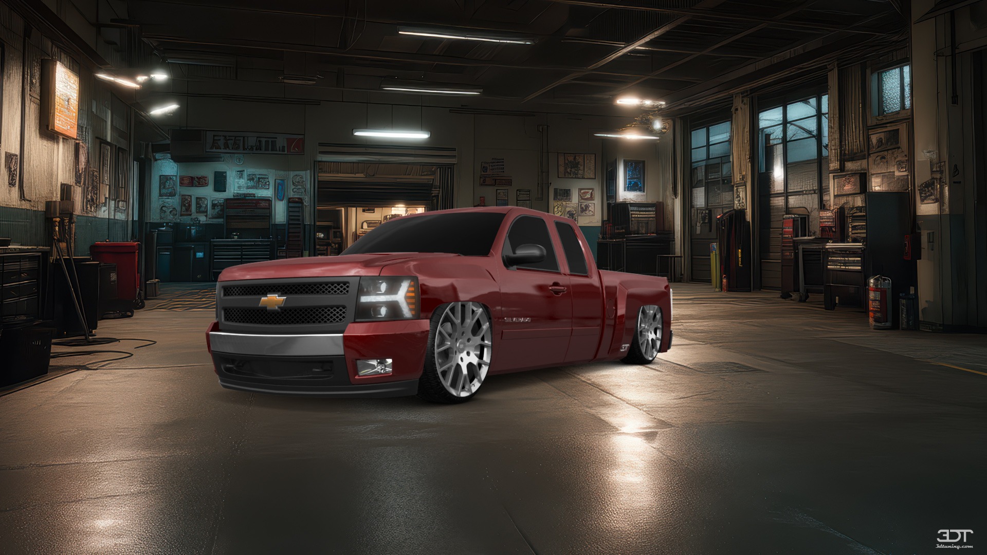 Chevrolet Silverado 1500 6.6 ft box Pickup Truck 2008 tuning