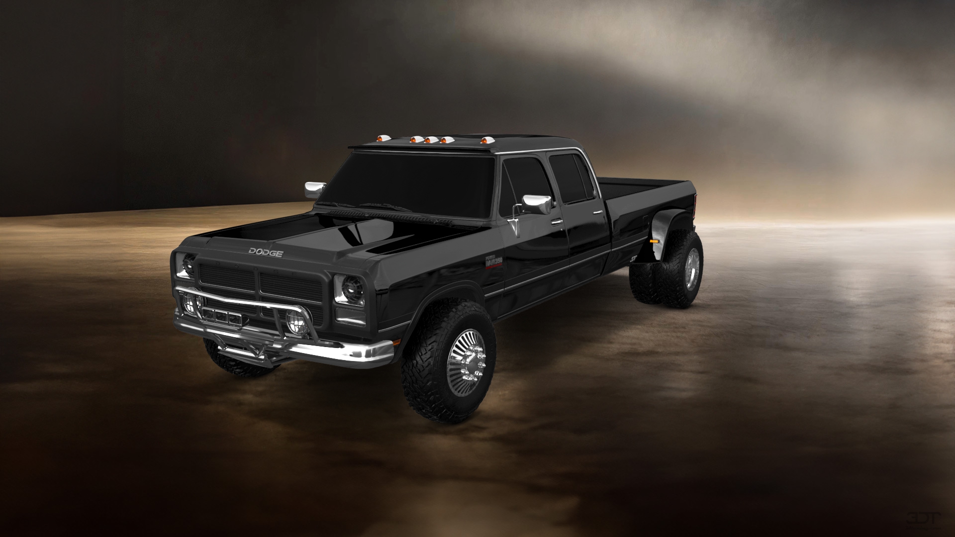 Dodge Ram 350 4 Door pickup truck 1991 tuning
