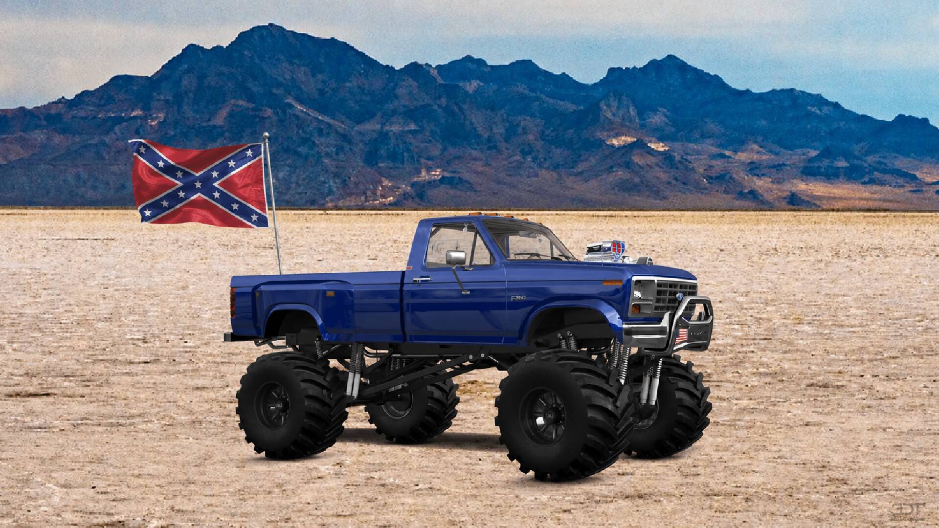 Ford F-150 2 Door pickup truck 1986 tuning