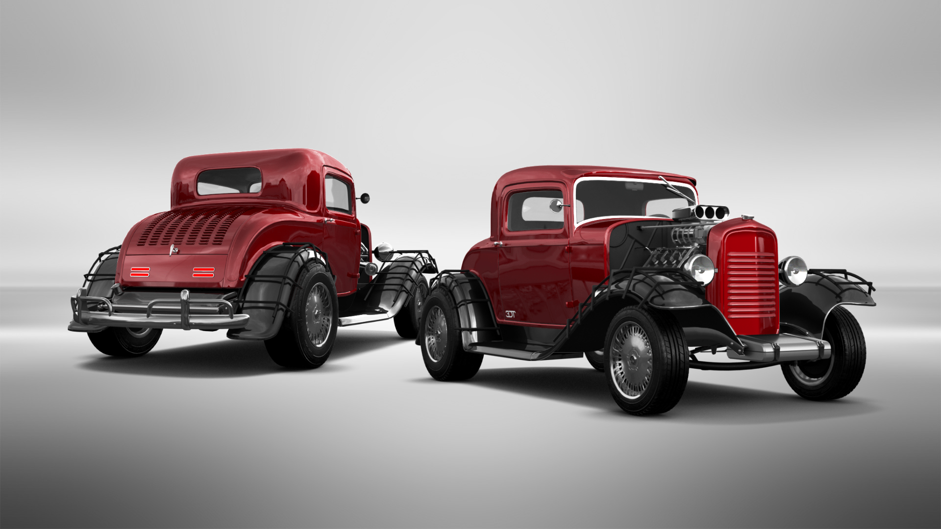 Ford Model B Deluxe 2 Door Coupe 1932 tuning