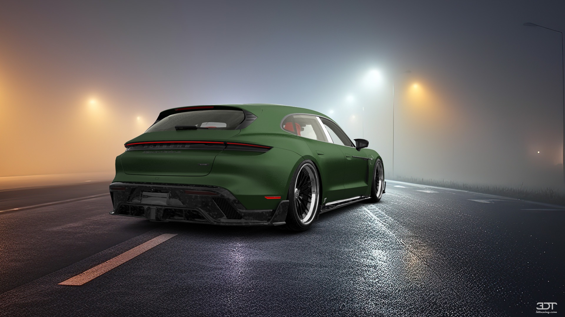 Porsche Taycan Sport Turismo Shooting Brake 2019 tuning