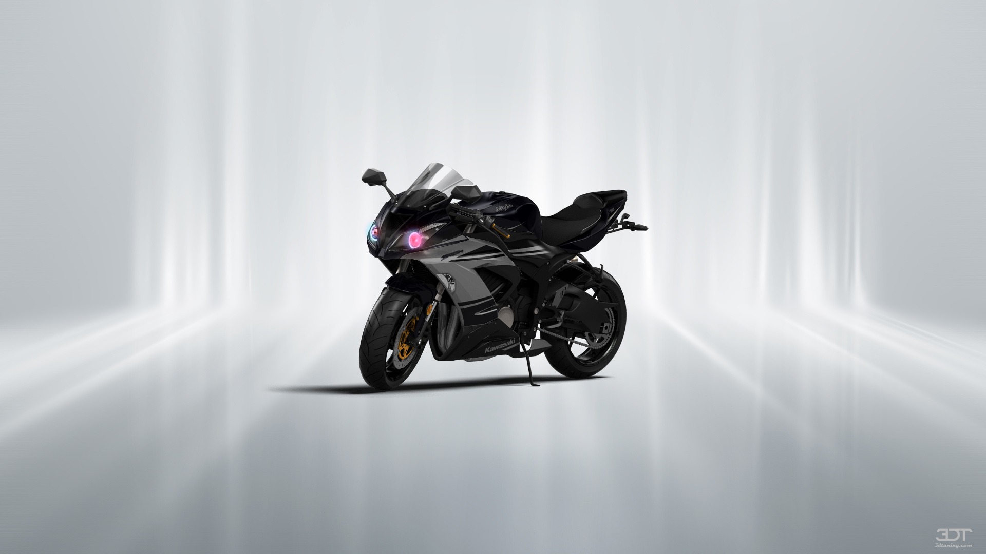 Kawasaki Ninja ZX 6R Sport Bike 2015 tuning