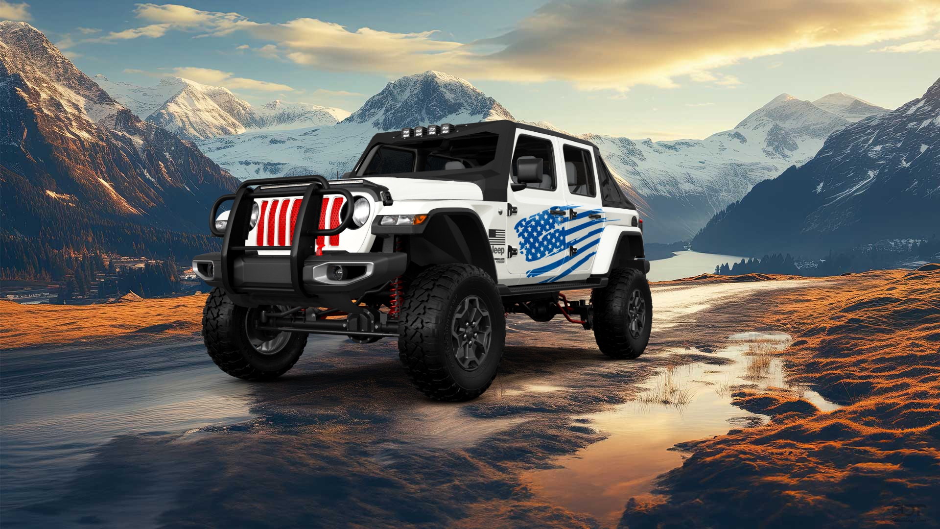 Jeep Wrangler Rubicon JL 4 Door SUV 2017 tuning
