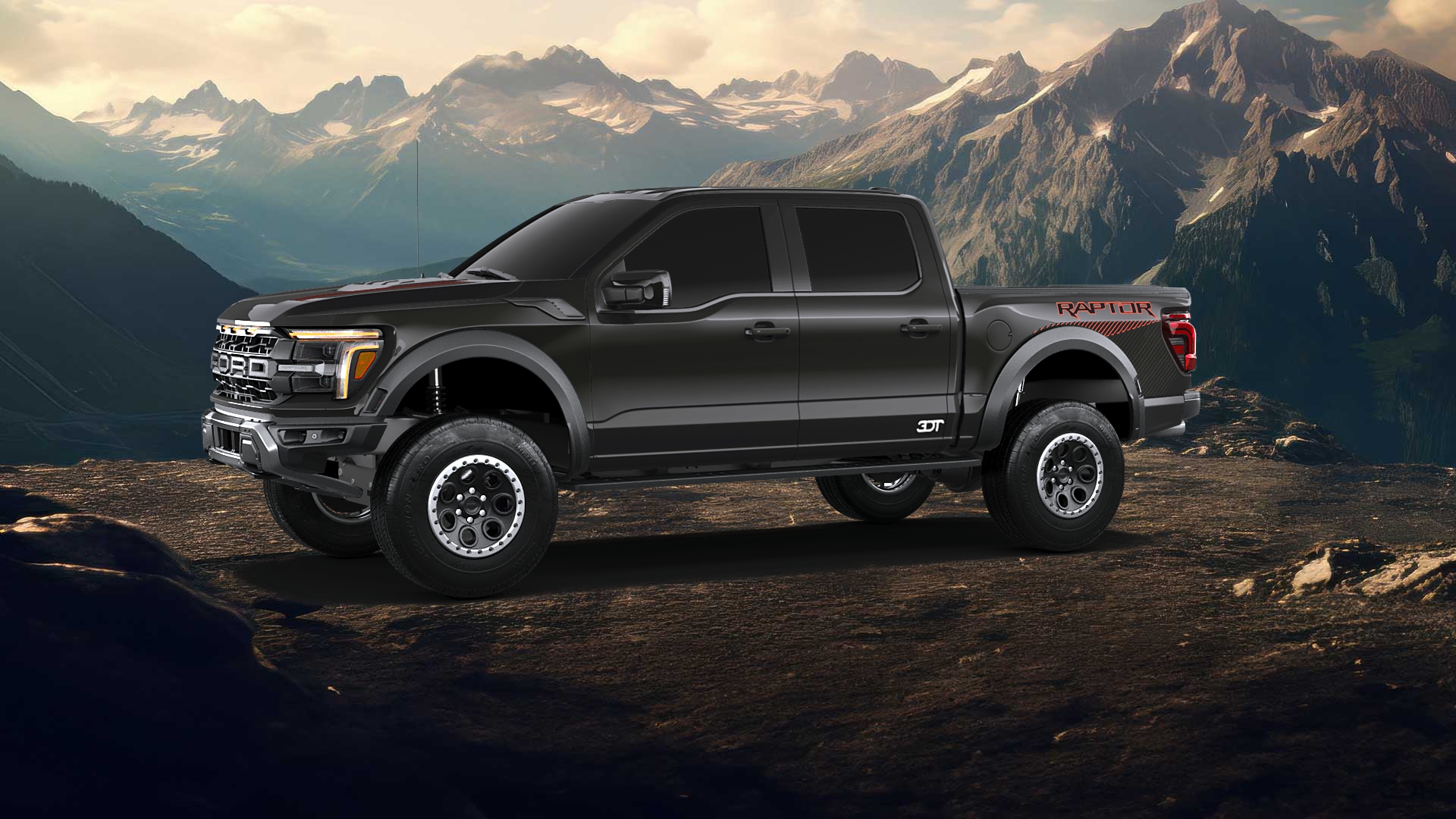 Ford F-150 Raptor 4 Door pickup truck 2024 tuning