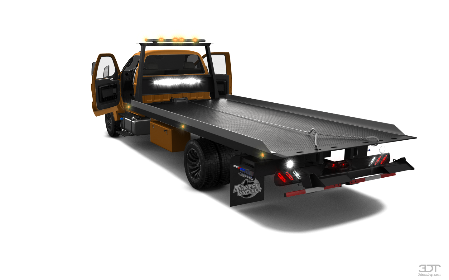 Tuning Ford F-650 Tow Truck Pickup 2016
