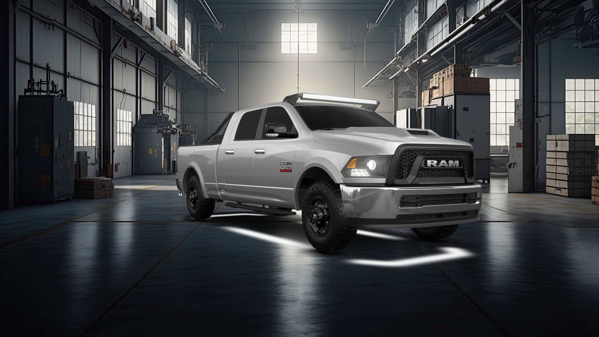 Dodge Ram 2500 Mega Cab 6.4 ft box 4 Door pickup truck 2010 tuning