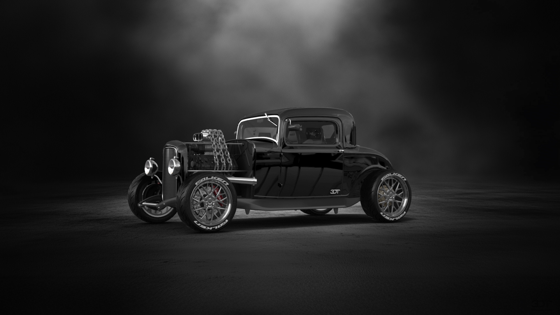 Ford Model B Deluxe 2 Door Coupe 1932 tuning