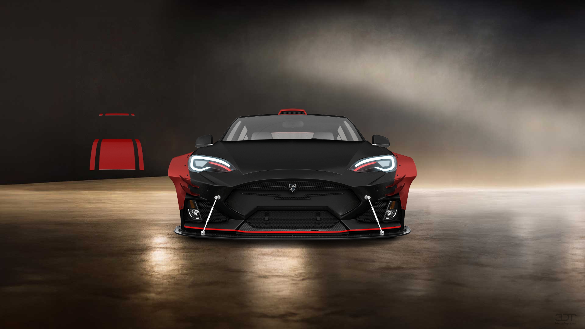 Tesla Model S 5 Door Liftback 2013 tuning