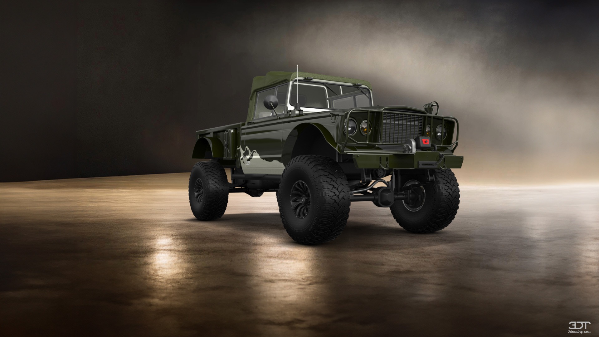 Jeep Kaiser M715 2 Door pickup truck 1968 tuning