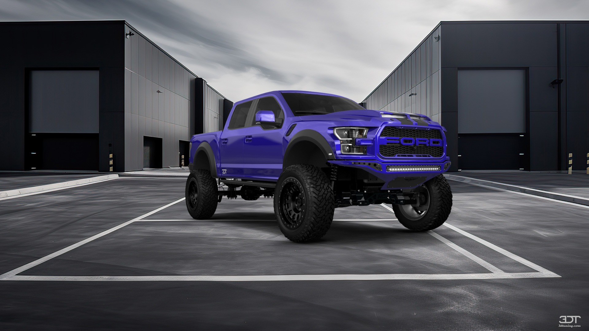 Ford F-150 Raptor 4 Door pickup truck 2017 tuning