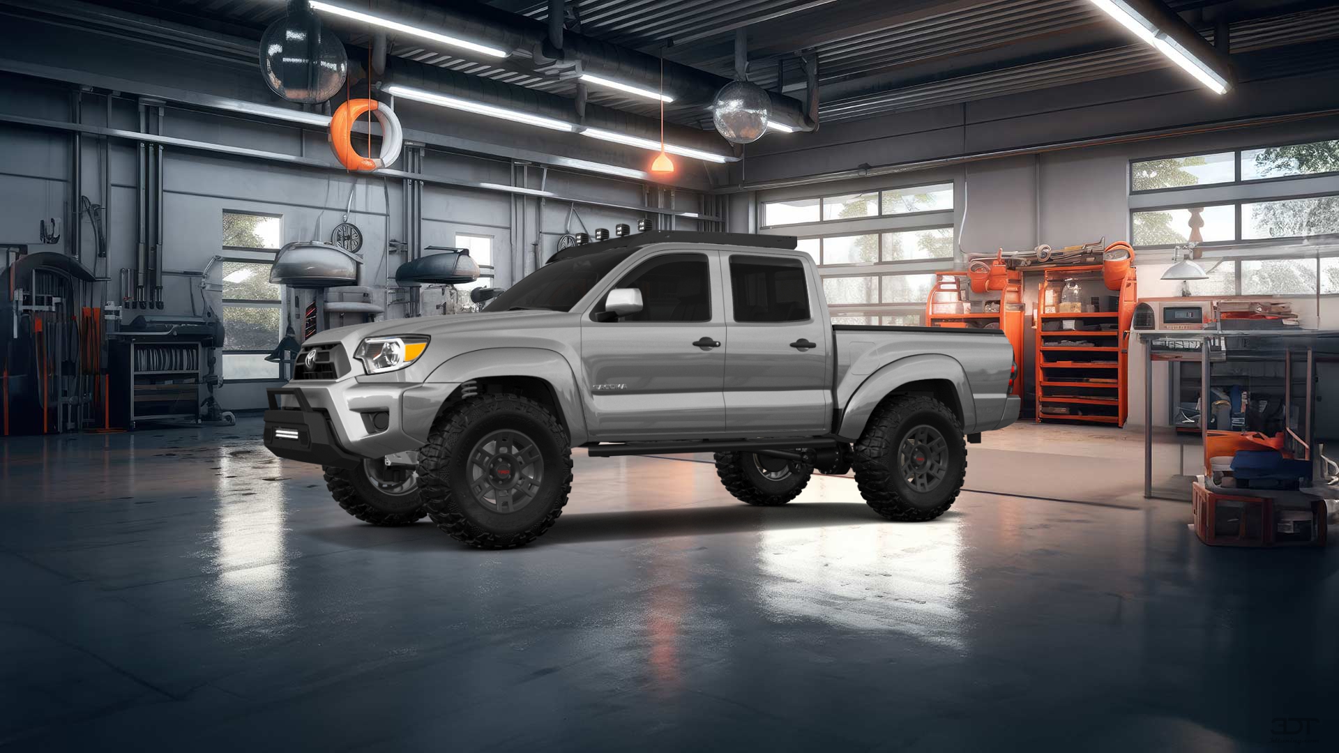 Toyota Tacoma Crew Cab 5.1 ft box 4 Door pickup truck 2012