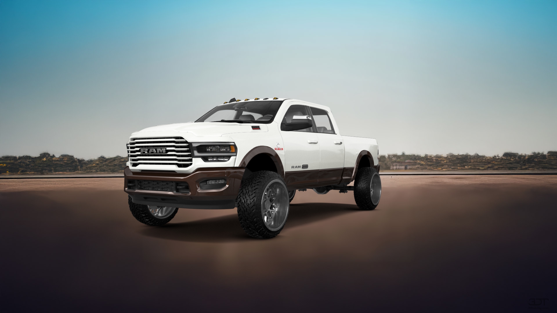 Dodge Ram 2500 4 Door pickup truck 2020 tuning