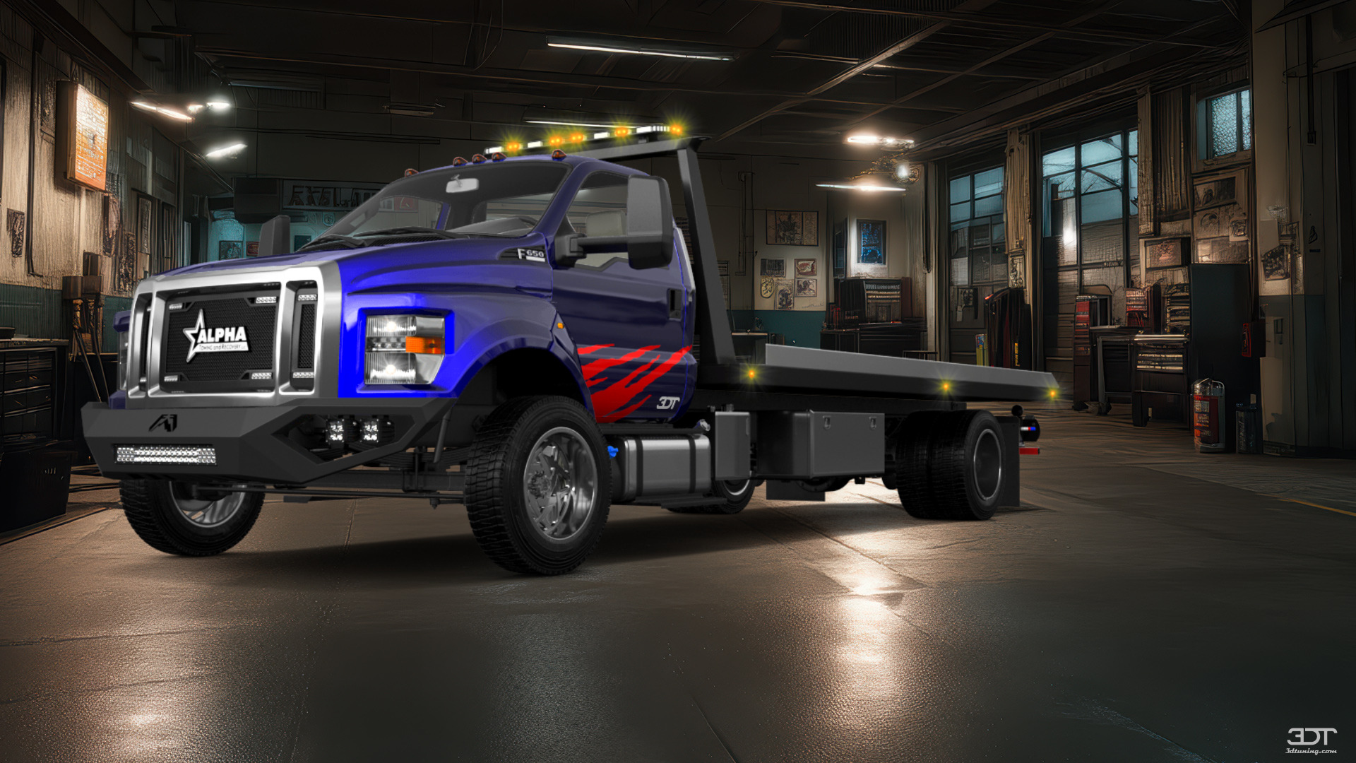 Ford F-650 Tow Truck Pickup 2016 tuning