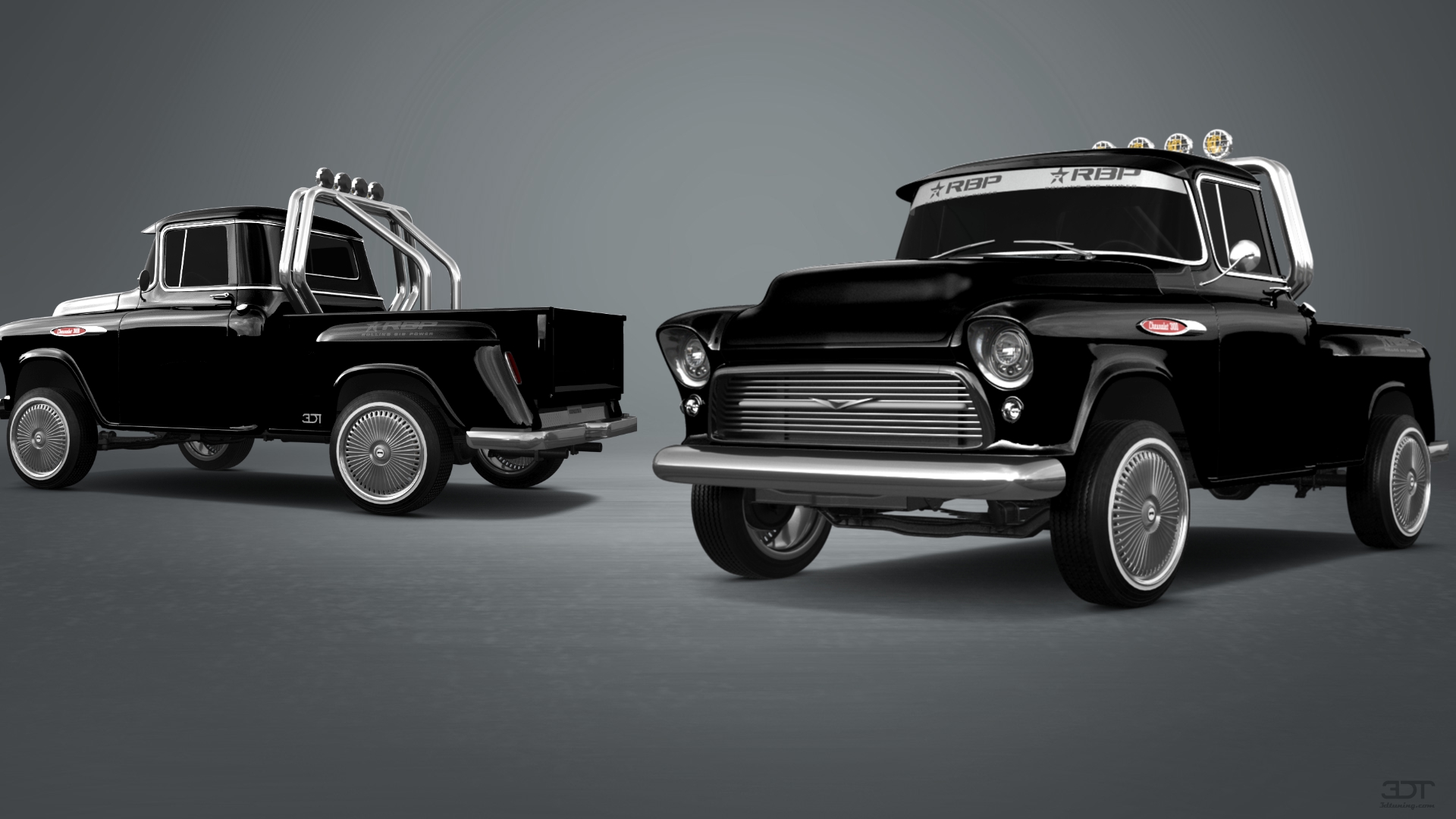 Chevrolet 3100 2 Door pickup truck 1955 tuning