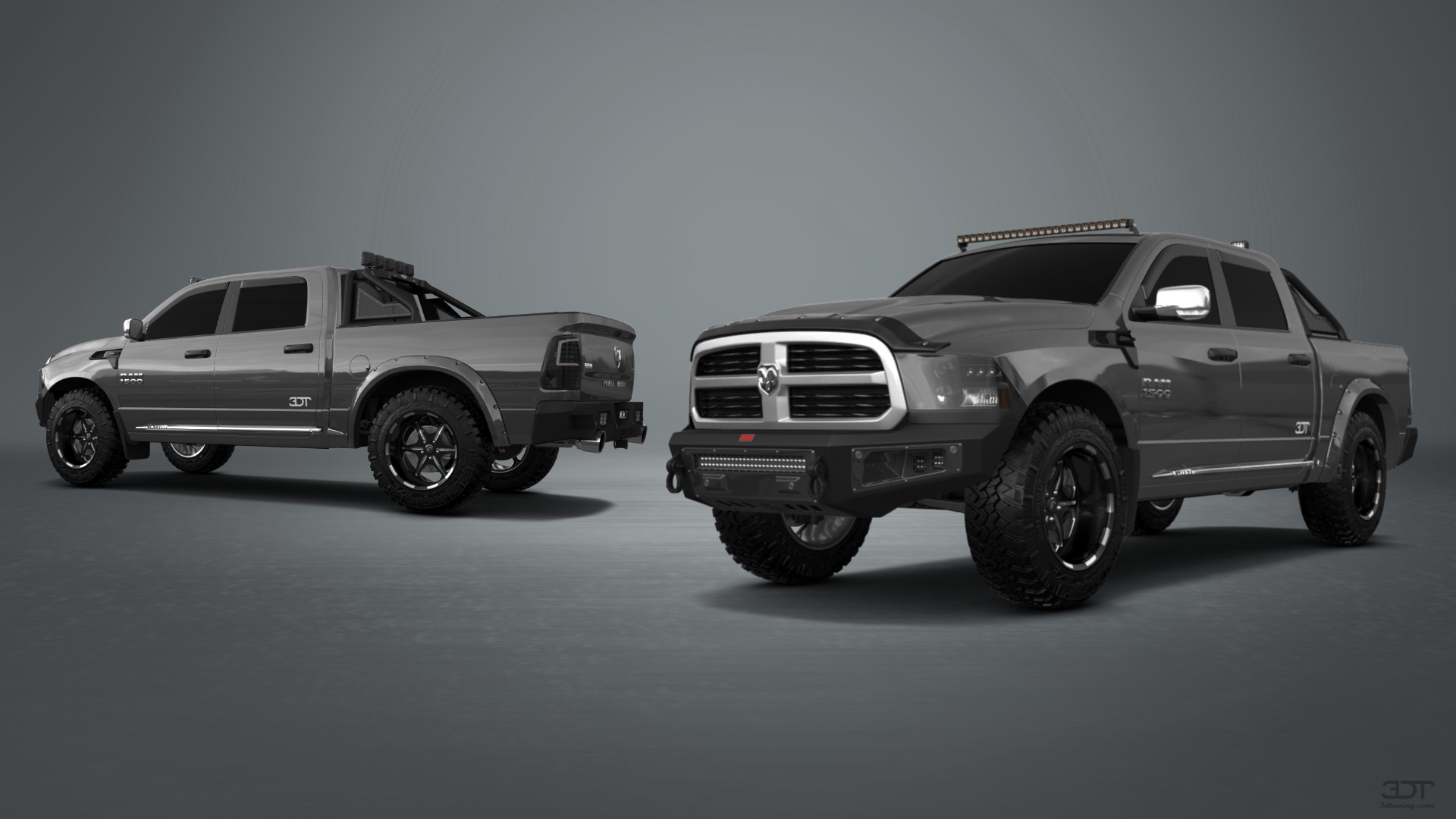 Dodge Ram 1500 5.7' box 4 Door pickup truck 2010