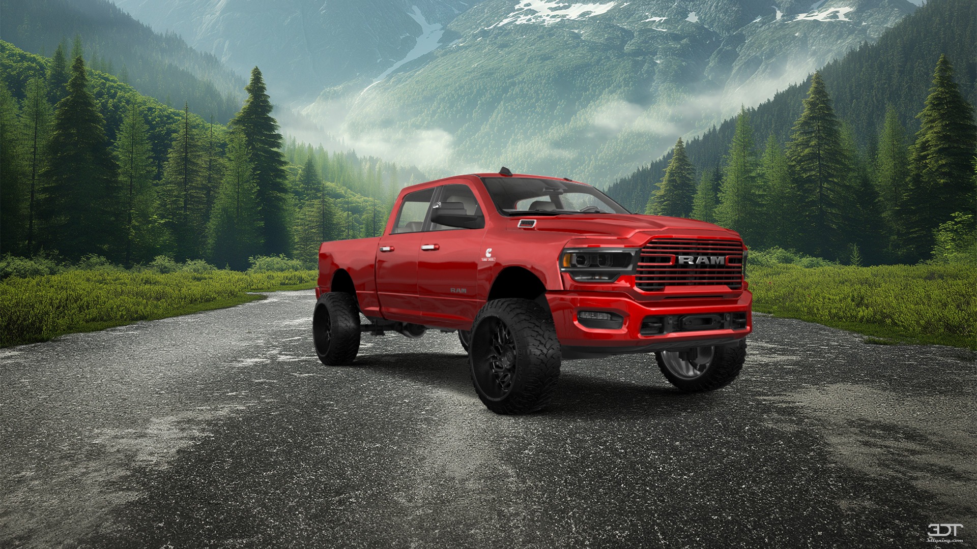 Dodge Ram 2500 4 Door pickup truck 2020 tuning