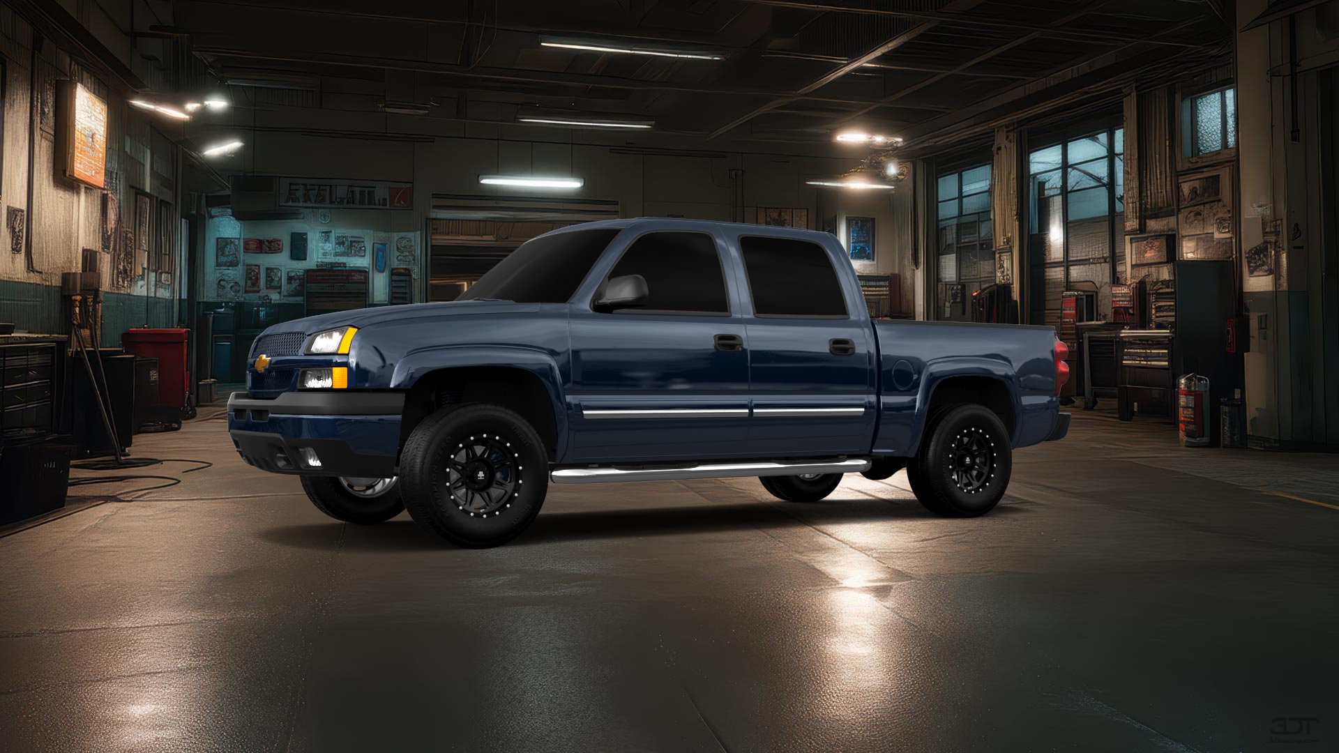 Chevrolet Silverado 1500 Crew Cab 5.8ft box 4 Door Truck 2003