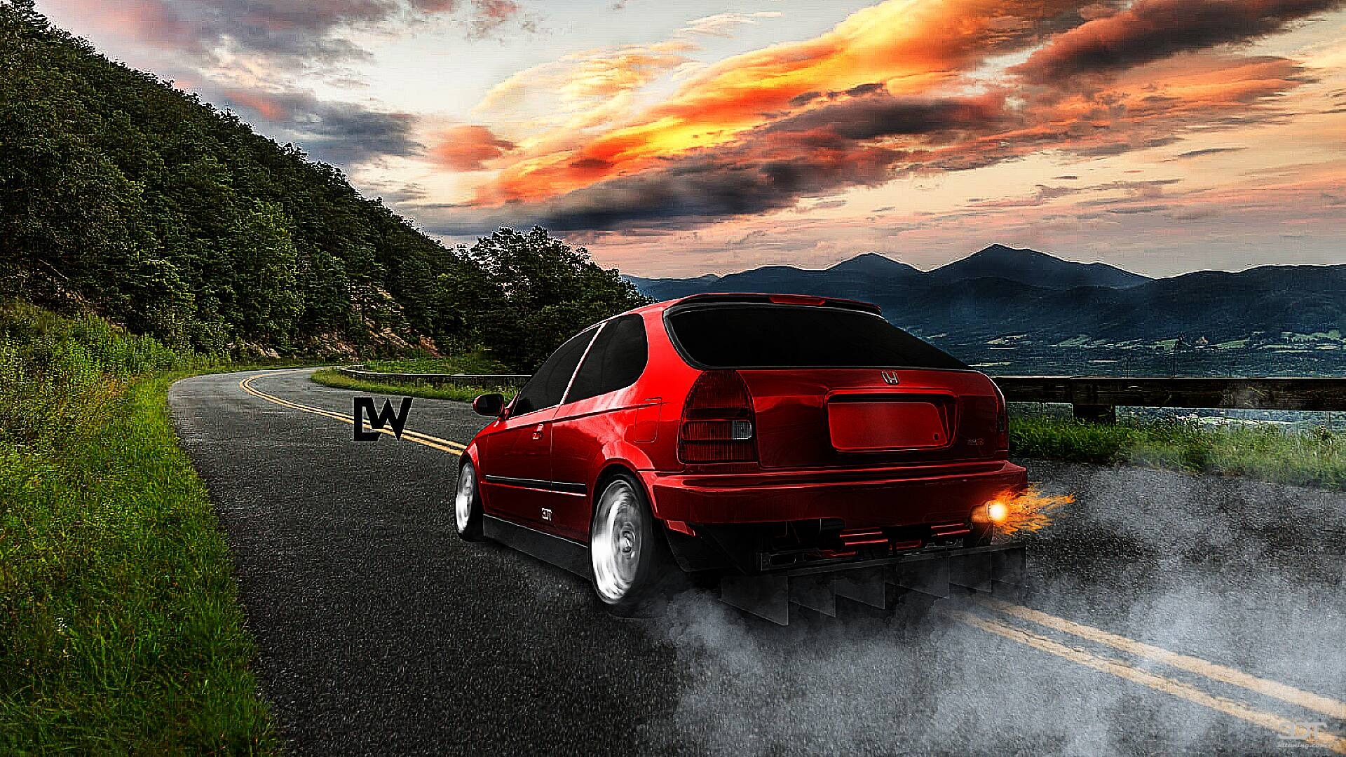 Honda Civic 3 Door Hatchback 1997 tuning