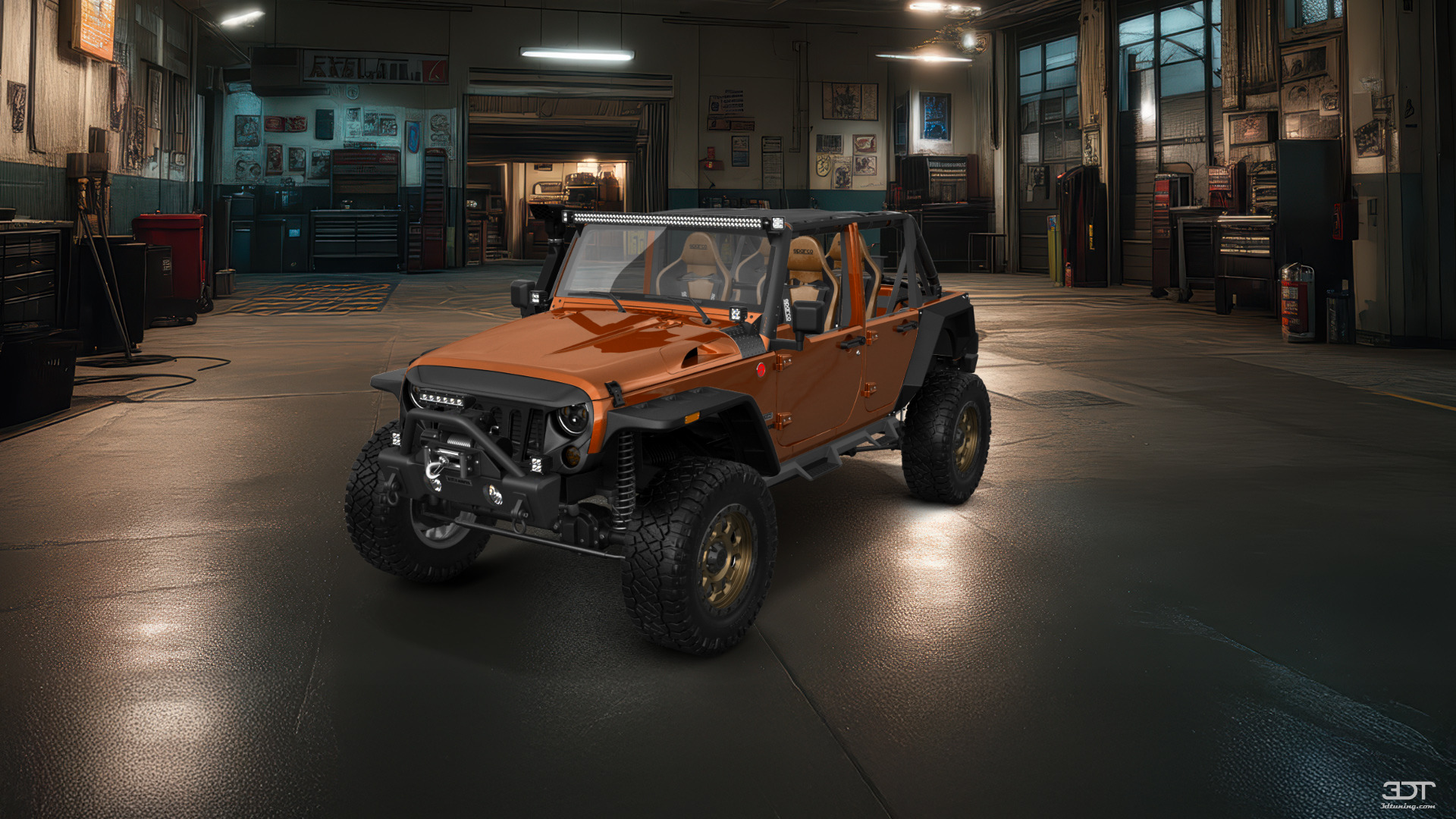 Jeep Wrangler Unlimited JK Rubicon Recon 4 Door SUV 2017 tuning