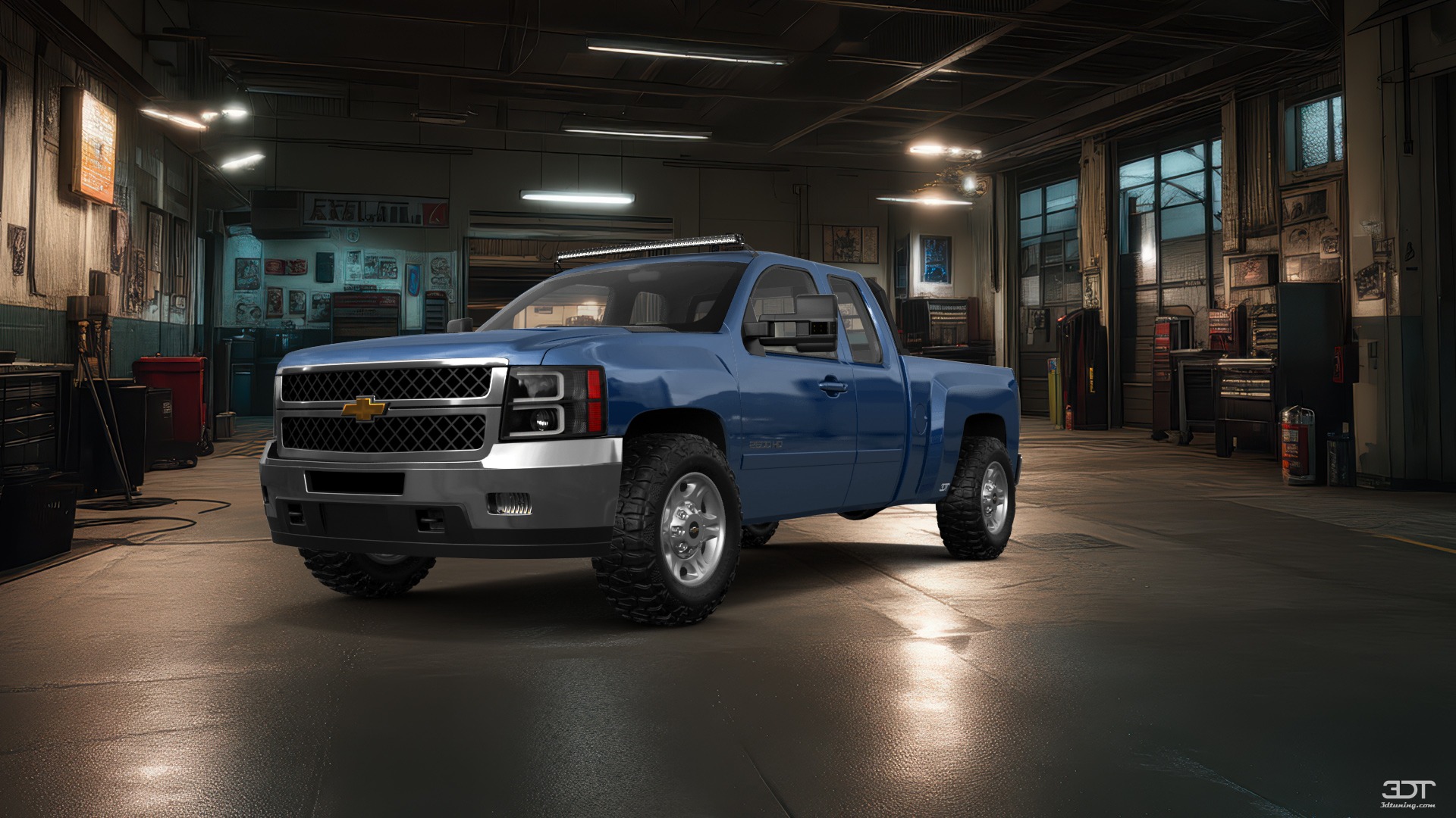 Chevrolet Silverado 2500 HD Extended Cab Pickup Truck 2007 tuning