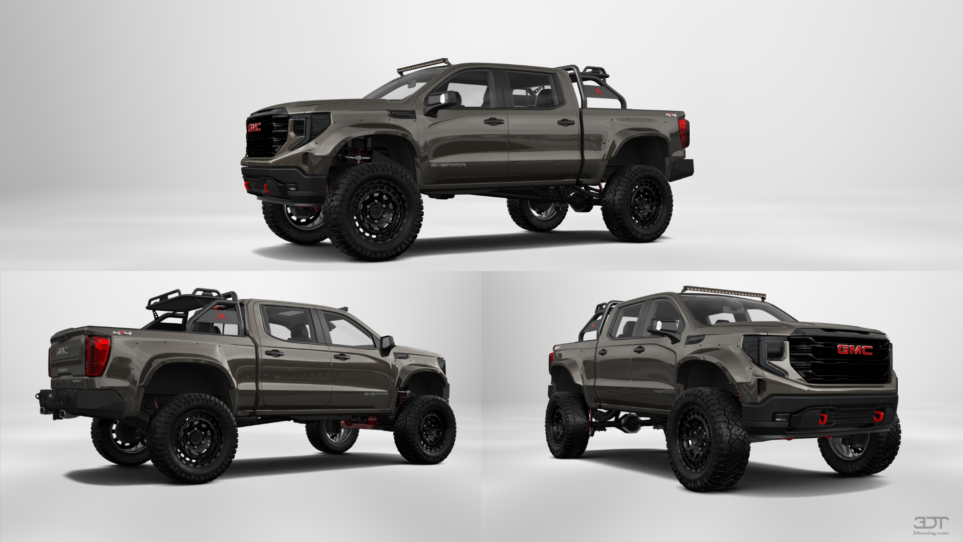 GMC Sierra 1500 Crew Cab 5.8 ft box 4 Door pickup truck 2023 tuning