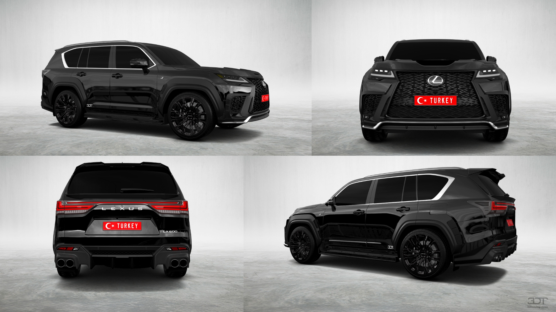 Lexus LX 600 5 Door SUV 2021 tuning