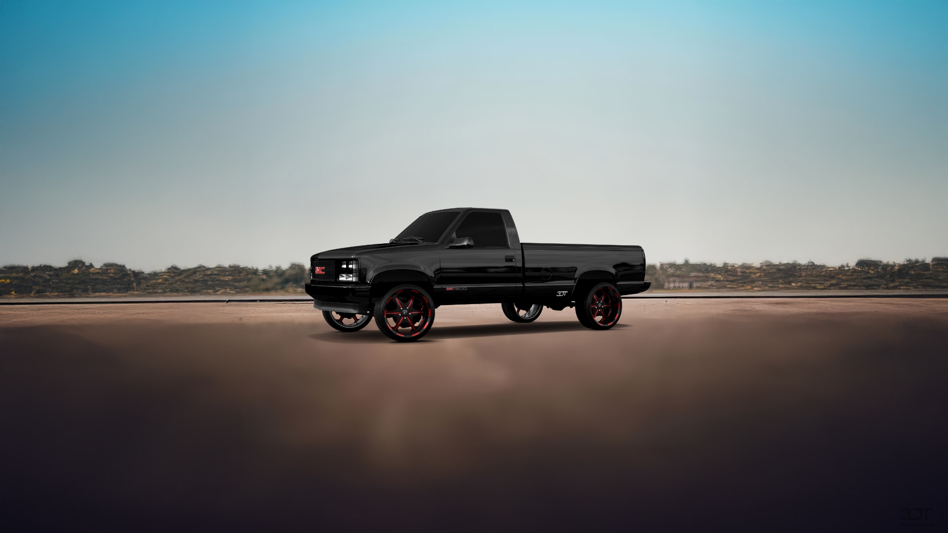 GMC Sierra 1500 2 Door pickup truck 1988 tuning