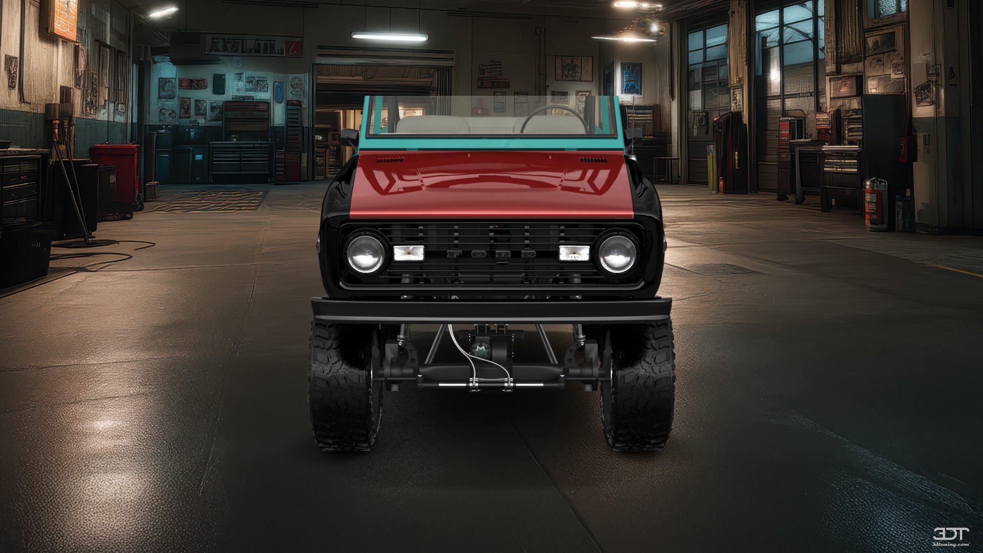 Tuning Ford Bronco 3 Door SUV 1965